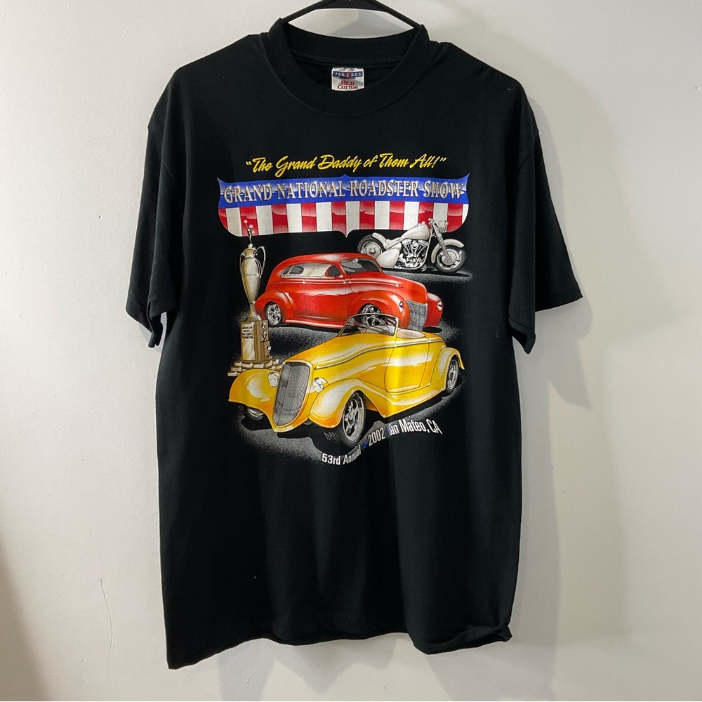 Grand national roadster show black tee shirt